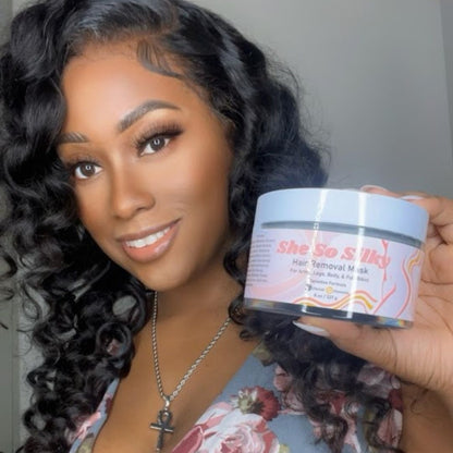 Charcoal Chamomile Hair Removal Mask
